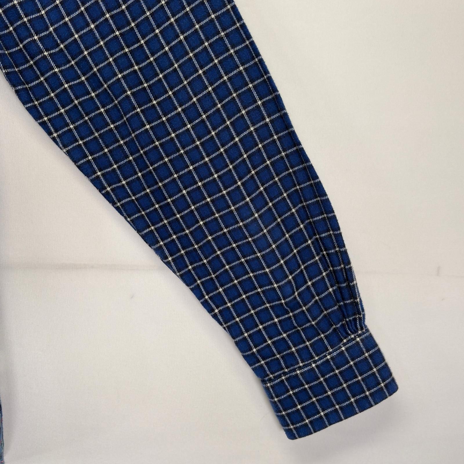 古着 ブルックスブラザーズ Brooks Brothers 長袖 ネルシャツ ボタン