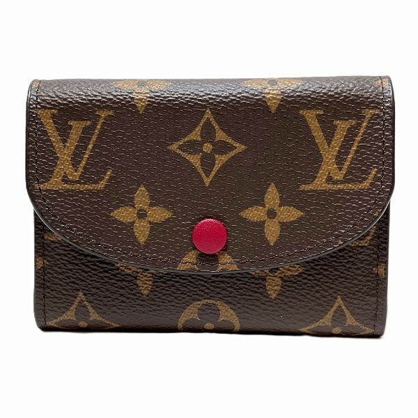 ルイヴィトン Louis Vuitton モノグラム･ポルトモネロザリ M41939 コインケース 2つ折り財布 レディース