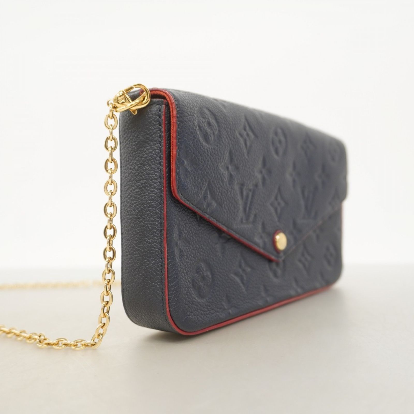 ルイ ヴィトン Louis Vuitton ルイ ヴィトン ショルダーウォレット モノグラム アンプラント ポシェットフェリシー M64099 マリーヌルージュレディース