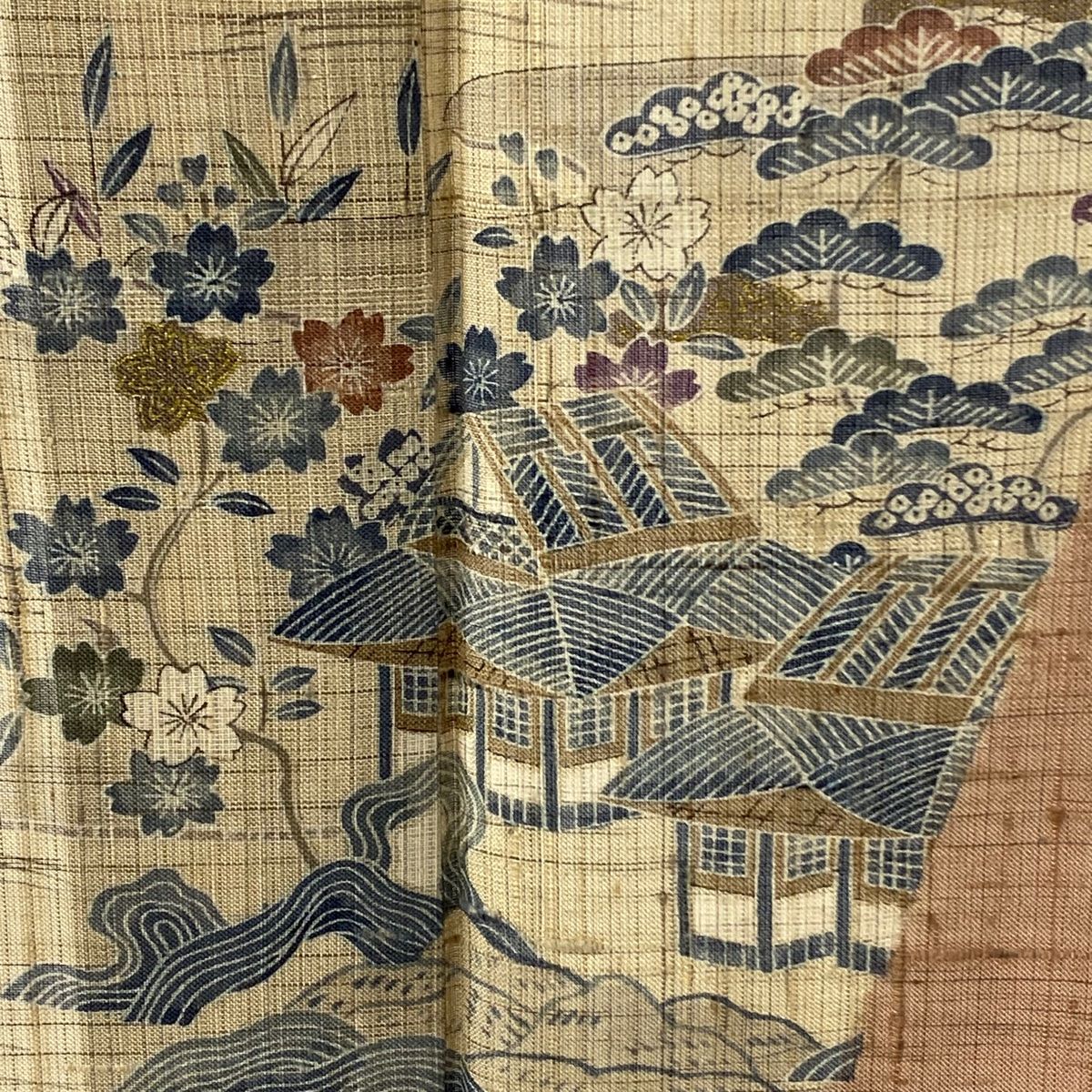 紬地