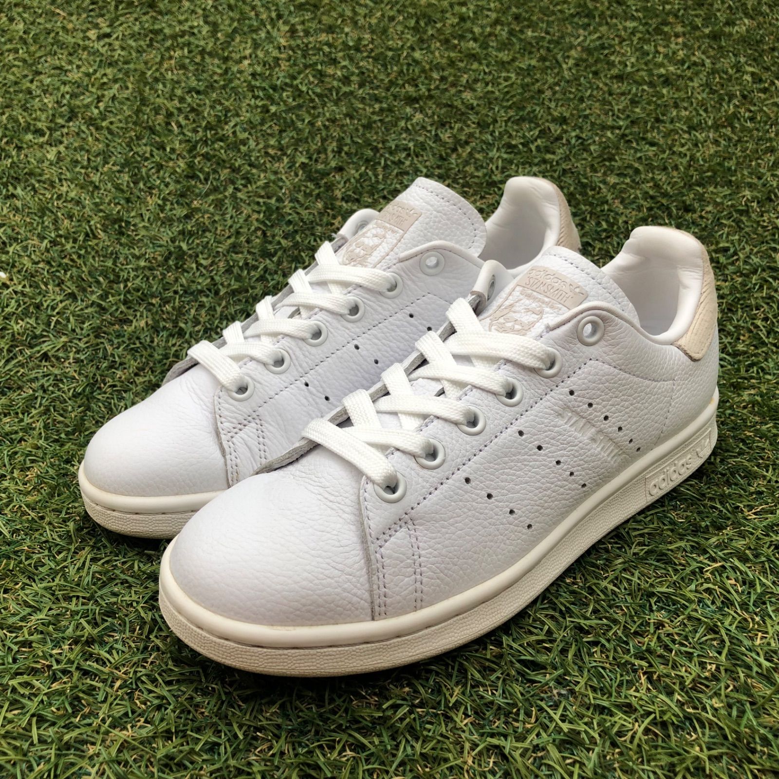 美品23adidas STANSMISTH アディダス スタンスミス HT889レディース