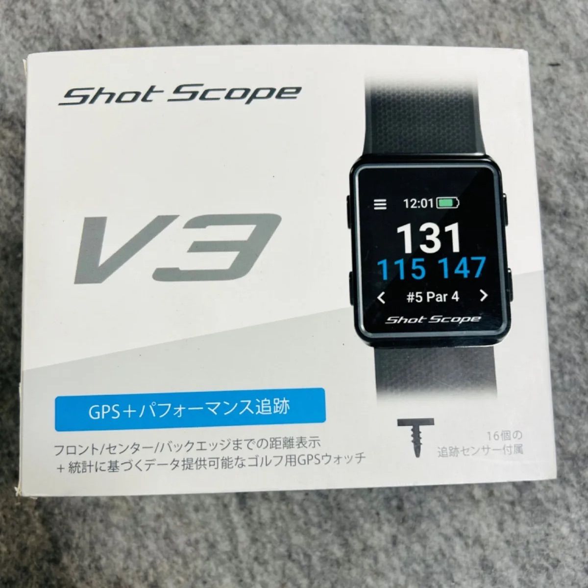 美品!!ショットスコープ V3 距離測定器 自動追跡機能付き - メルカリ