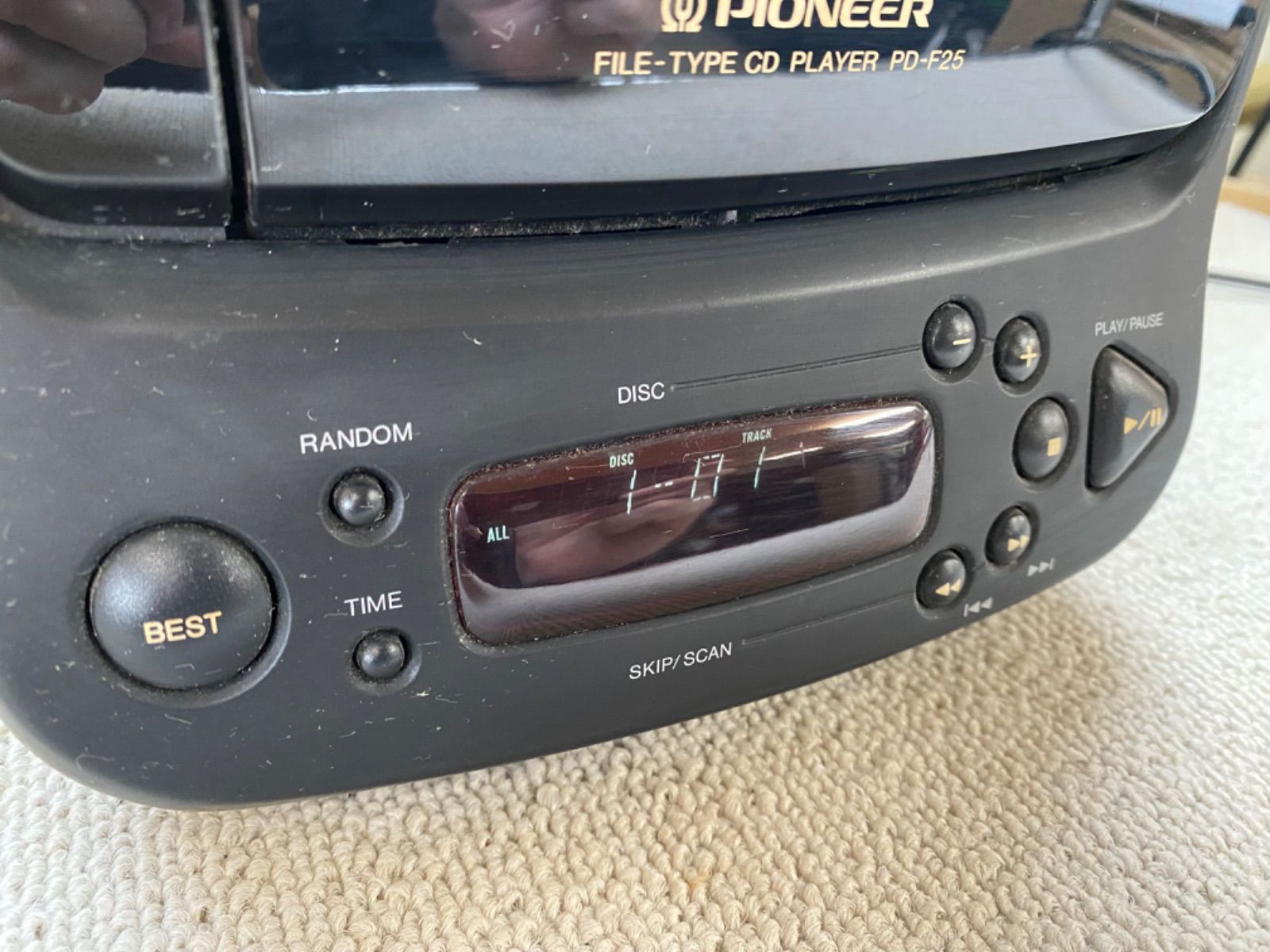 ジャンク Pioneer パイオニア 25連奏 CDチェンジャー PD-F25 動作