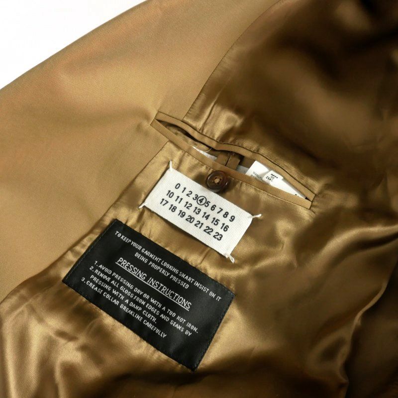 メゾンマルジェラ　サテンスプリングコート　36 美品　margiela Maison Margiela MAISON MARGIELA メゾンマルジェラ トレンチ
