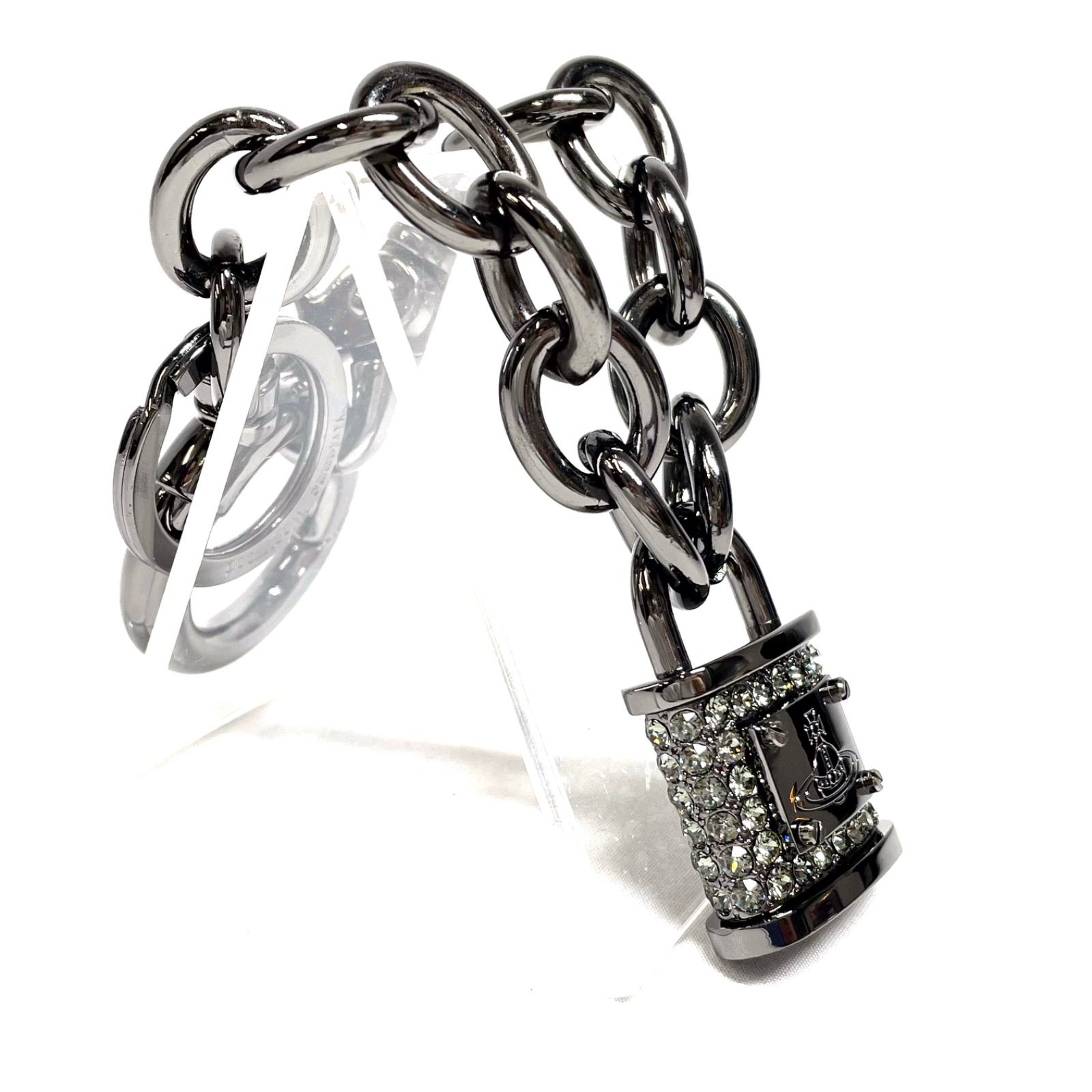 美品✨ヴィヴィアンウエストウッド パドロック 南京錠 キーホルダー キーリング 美品✨ヴィヴィアンウエストウッド パドロック 南京錠 キーホルダー