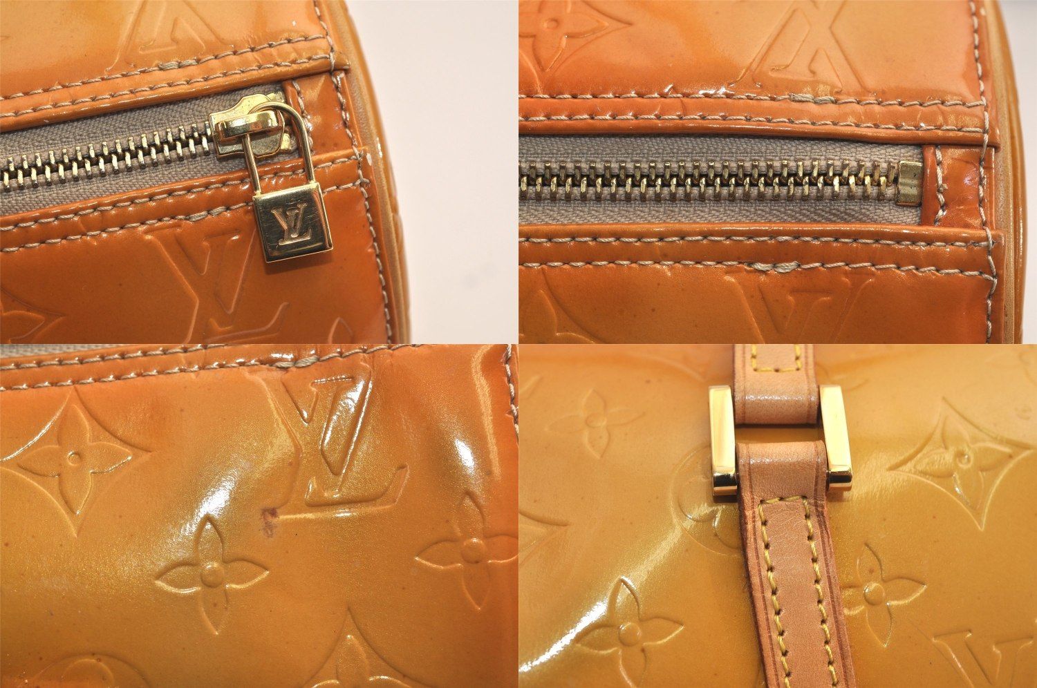 LOUIS VUITTON ルイヴィトン ヴェルニ ベッドフォード ハンドバッグ 