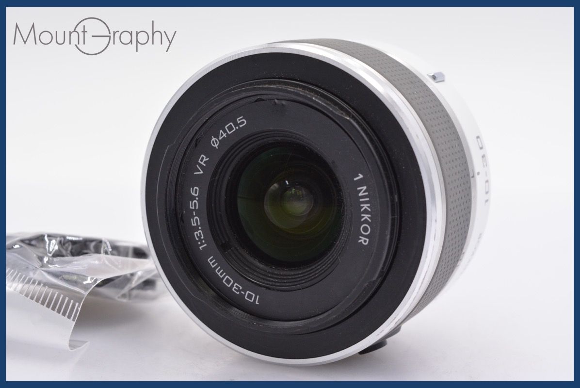 上 ニコン 1 Nikon 10-30mm F3.5-5.6 VR 前キャップ付 完動 同梱可 mj2808