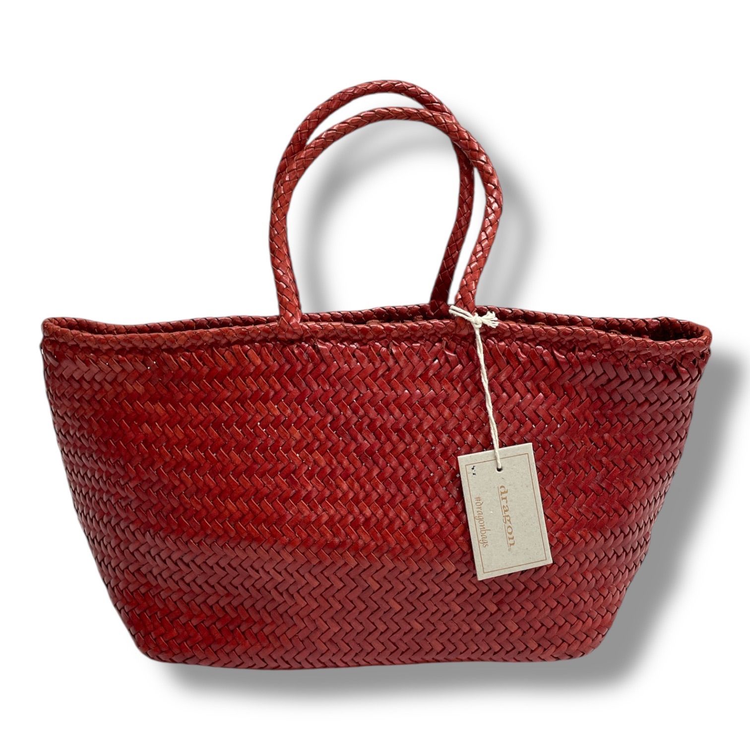 新品 タグ付 未使用 dragon ドラゴン レザートートバッグ バッグ