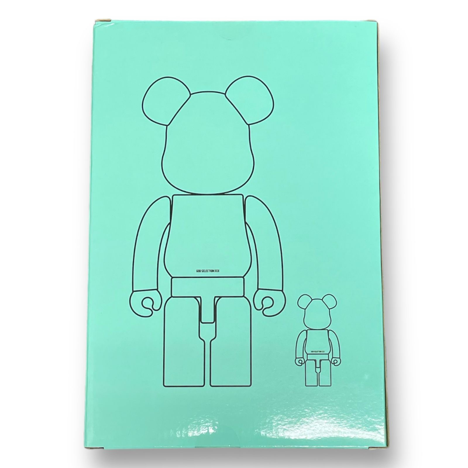 未使用品 MEDICOM TOY BE@RBRICK GOD SELECTION XXX 100% & 400