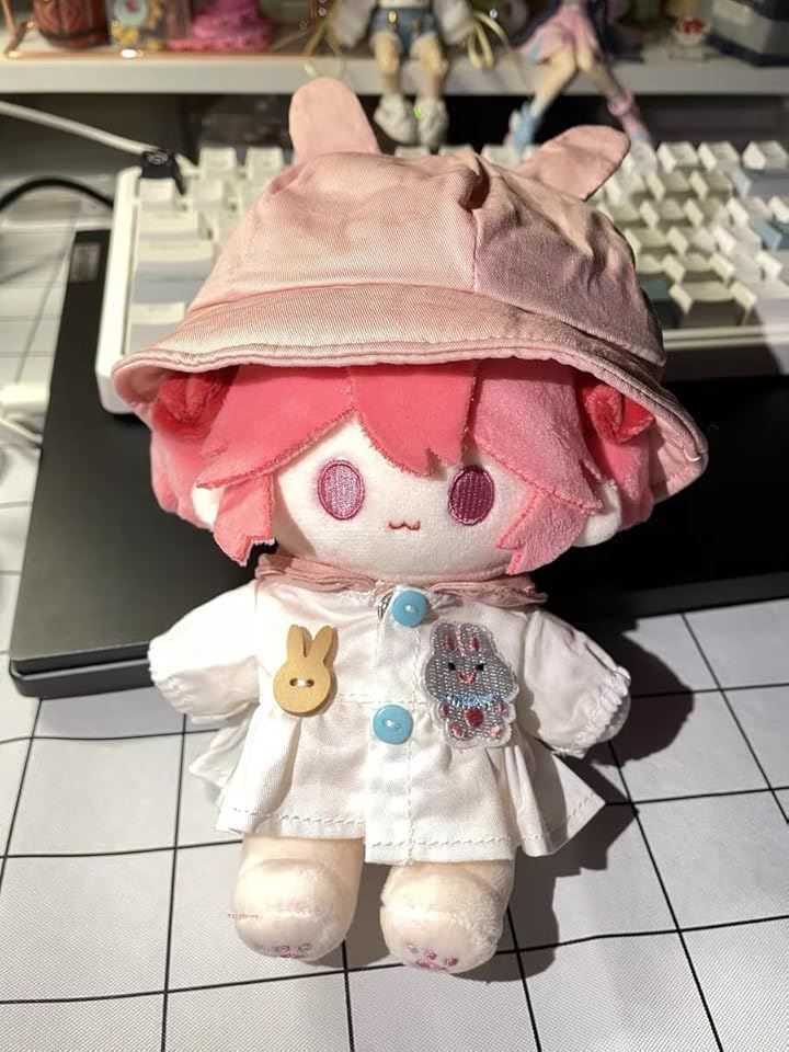 AXLUCE ぬい服 ぬいぐるみ 人形(ピンク帽子, 20cm) - メルカリ