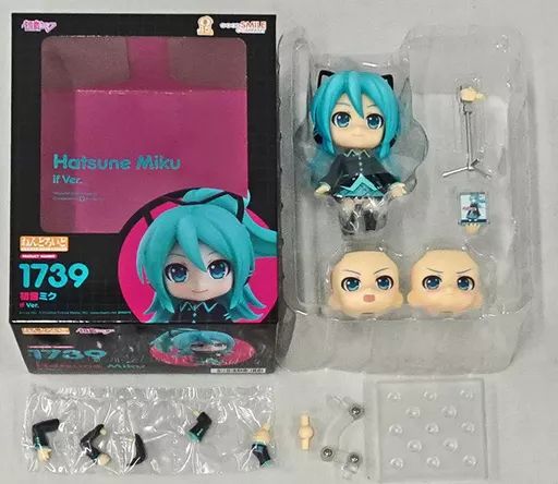 ねんどろいど 初音ミク if Ver. 「キャラクター・ボーカル・シリーズ 0… 中古】フィギュア ねんどろいど 初音ミク if Ver. 「キャラクター
