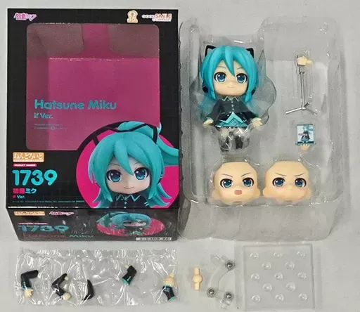 ねんどろいど　1739 初音ミク　if ver. 初音ミクねんどろいど1739 if ver,10cm,オリジナル,本物のボーカロイド