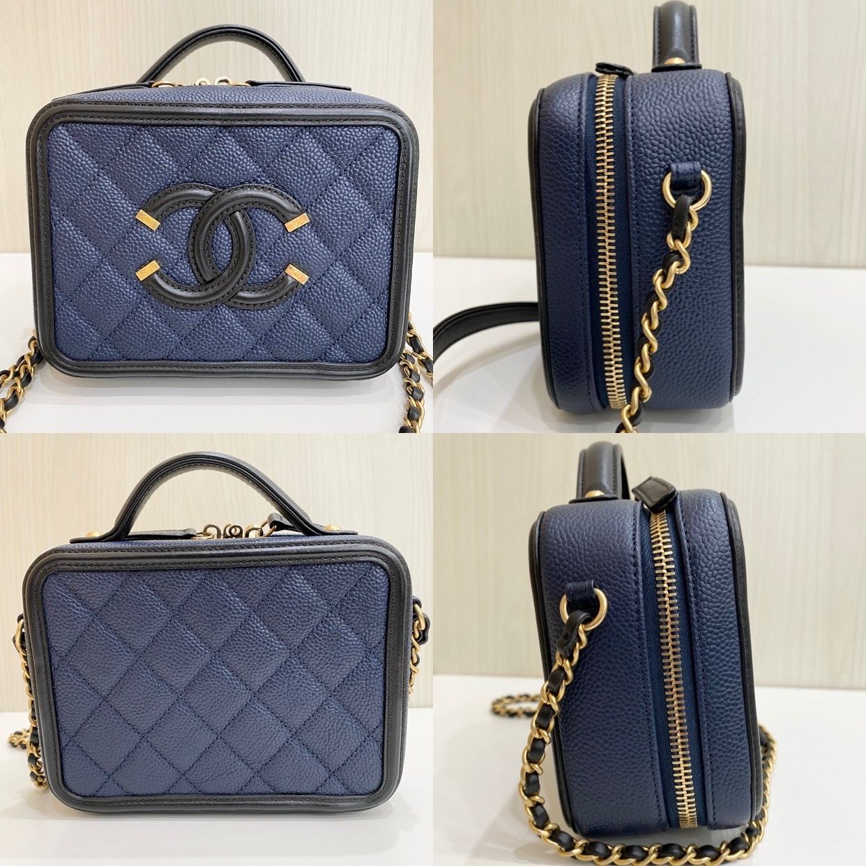 極美品】限定価格 シャネル スモールチェーンバニティ CCフィリグリー