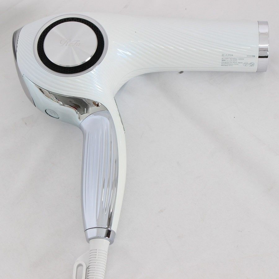 RE-AJ02A ホワイト ヘアドライヤー 1200W MTG ReFa BEAUTECH