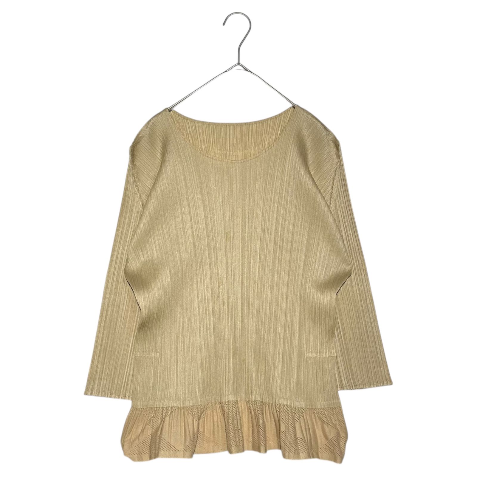 専用超希少 PLEATS PLEASE 長袖カットソー プリーツプリーズココペリ PLEATS PLEASE(プリーツプリーズ) 長袖カットソー レディース