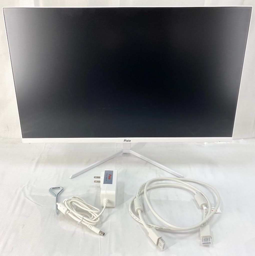 ジャンク品】Pixio PX248 Prime Plus White ゲーミングモニター 白