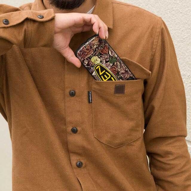 種類11 Ｍ|CAMEL 無地 ネルシャツ 三分割ポケット ツーリング 保温 ミッドレイヤー 自転車 No.2194 リンプロジェクト rin project rin project WWW_SUPERTOOLSSHOP_NL