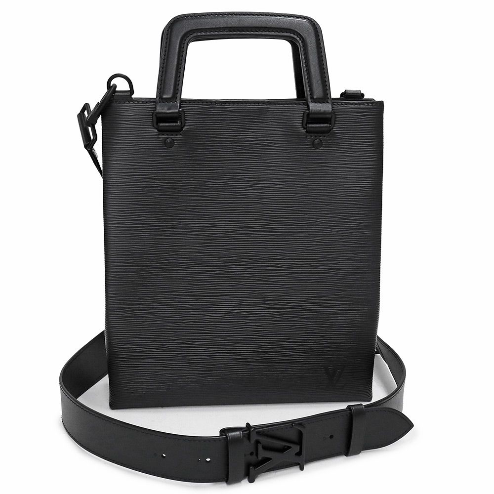 未使用保管品 ヴィトン サックプラ エピレザー 2way シャルダーバッグ 黒. ルイ ヴィトン サックプラ フォールド 2way ショルダー