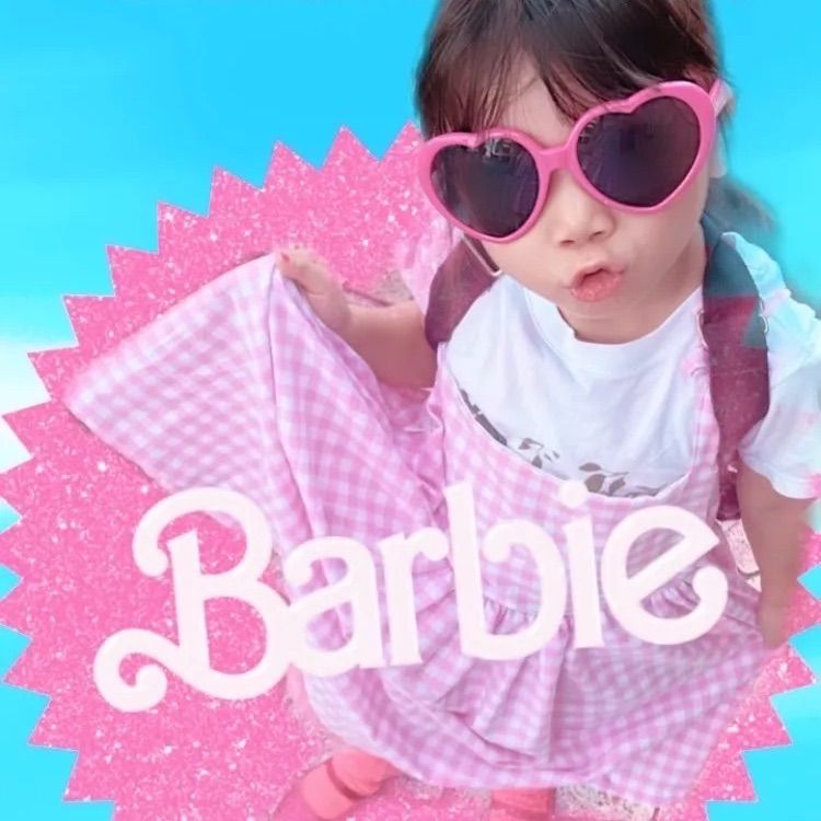 オーダー】barbieイメージ ギンガムチェックワンピース キッズ