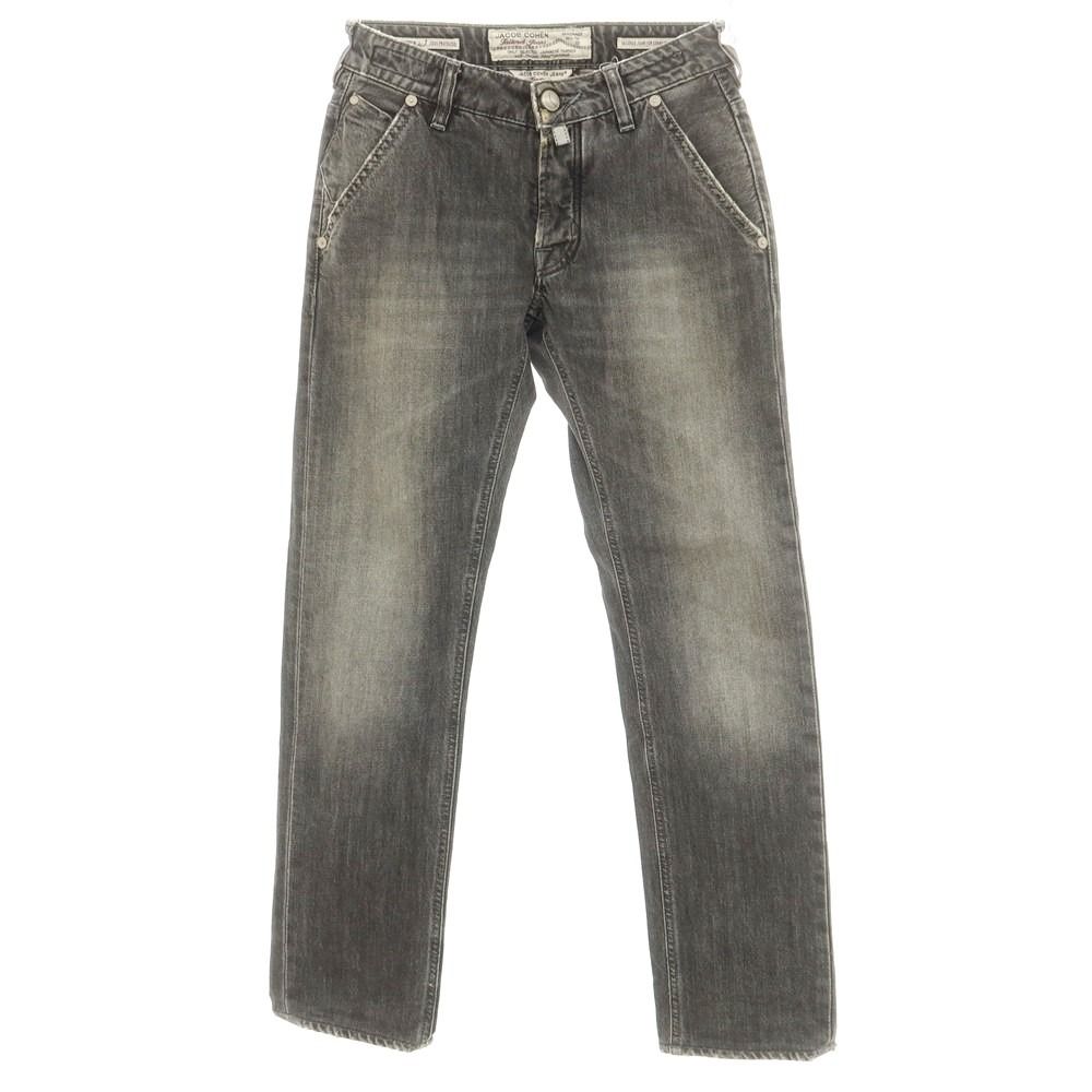 【中古】ヤコブコーエン JACOB COHEN PW613 コットン ジーンズ デニムパンツ グレー【サイズ29】【メンズ】