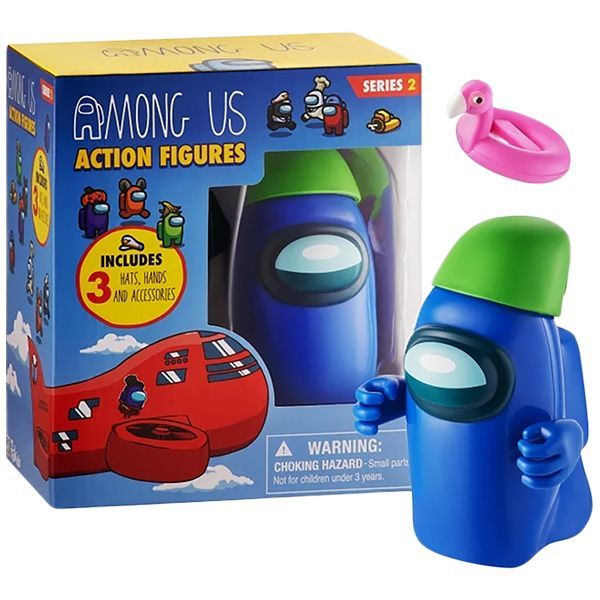 アモングアス　Among Us フィギュア Amazon.co.jp: Among Us アクションフィギュア シリーズ3 - 8個