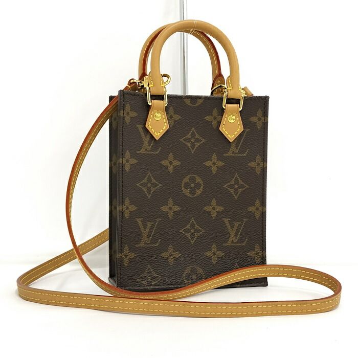 LOUIS VUITTON プティット サックプラ 2WAY ショルダーバッグ ...