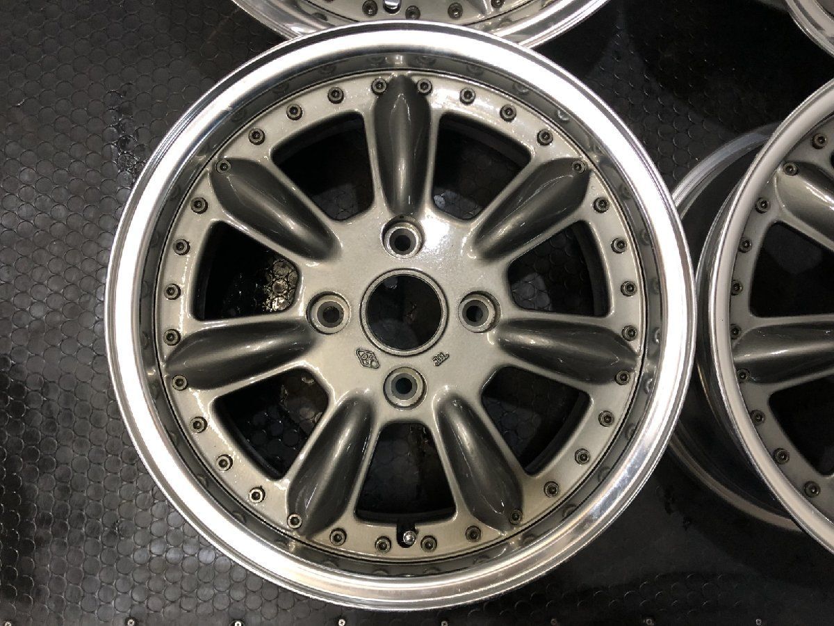 新品【超希少】デッドストック 旧車ホイール ENKEI製? K-37 DK 15インチ 4本 6.5J4HPCD114.3+25 当時物　(VHJ363) 新品【超希少】デッドストック 旧車ホイール ENKEI製? K-37 DK 15