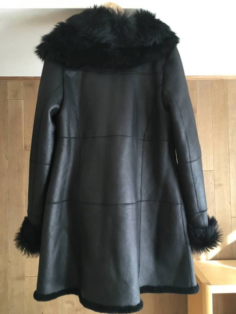 Verticalバーティカルリアル ムートンコート 羊革 ロングコート13AR