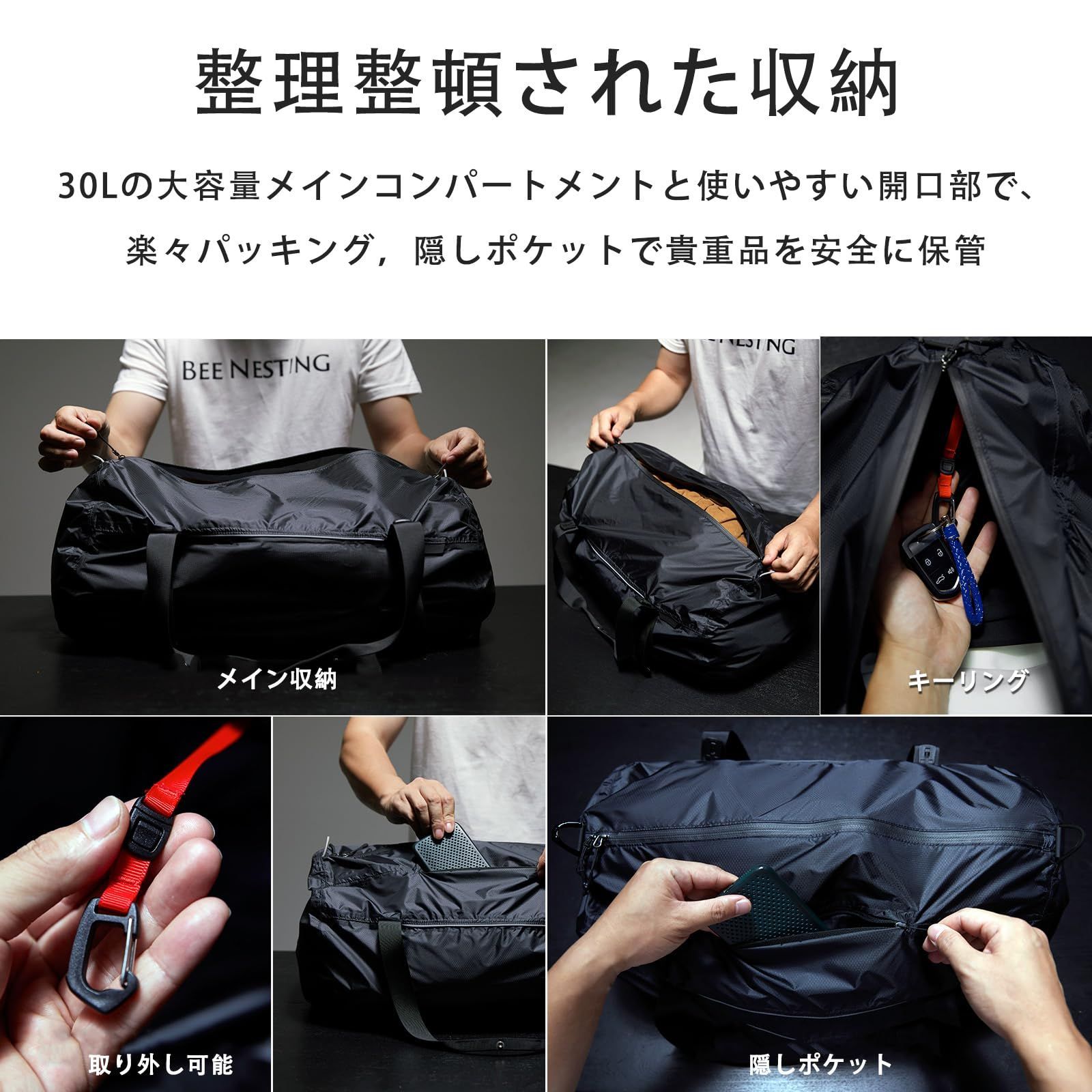 YKKファスナー CORDURAナイロン生地