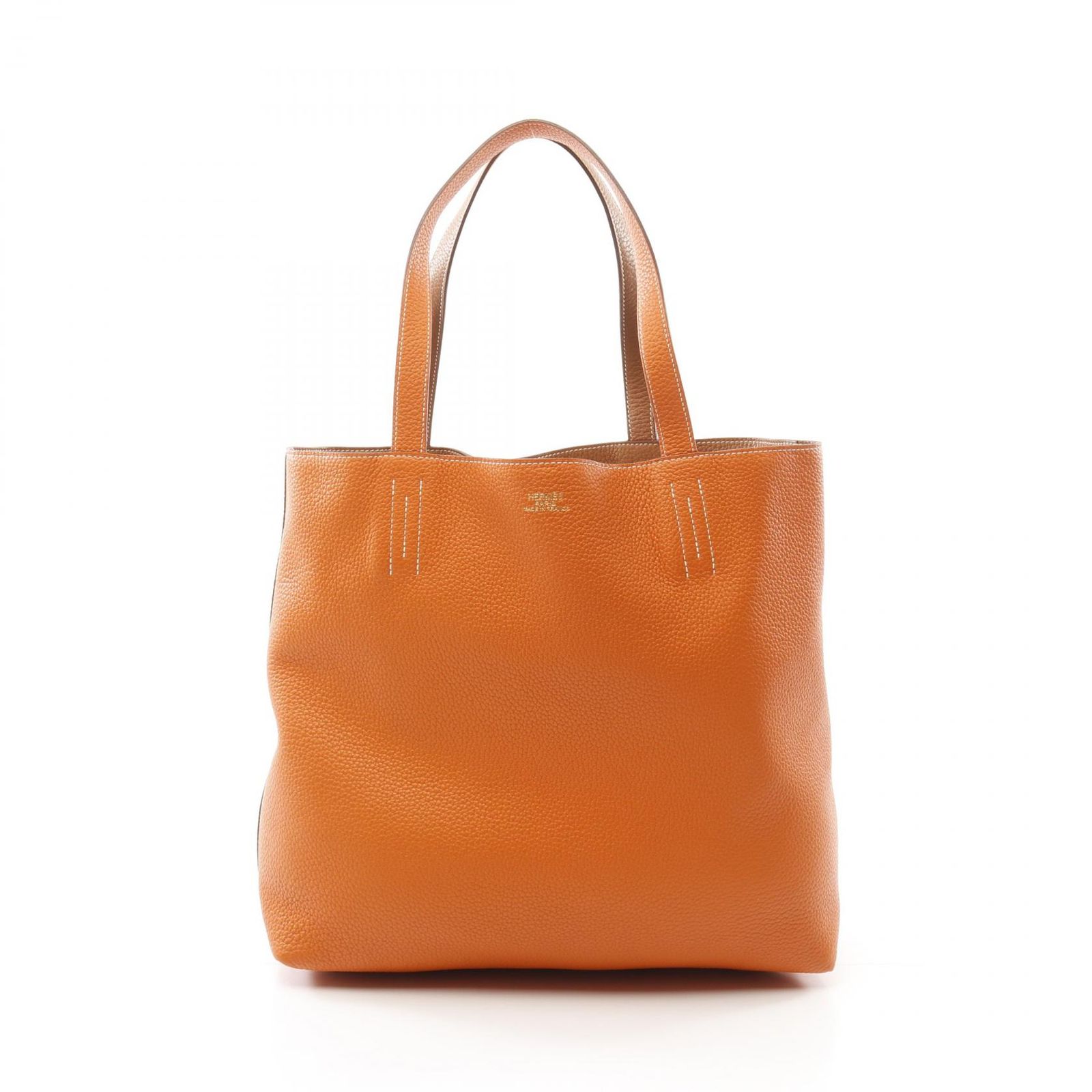 HERMES エルメス ドゥブルセンス 45 ゴールド×オレンジ HERMES エルメス ドゥブルセンス 45 ゴールド×オレンジ