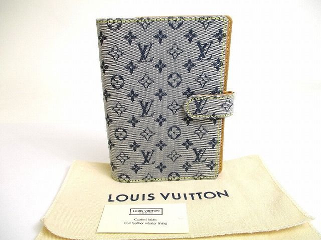 ルイヴィトン LOUIS VUITTON モノグラム ミニ アジェンダ PM 手帳カバー システム手帳 メンズ レディース