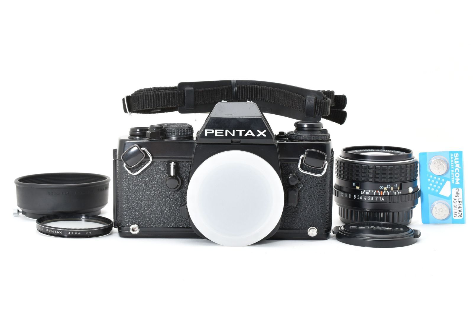 5405 並品 Pentax LX FA-1W Film Camera Pentax-M 50mm F1.4 Tested ペンタックス MFフィルムカメラ
