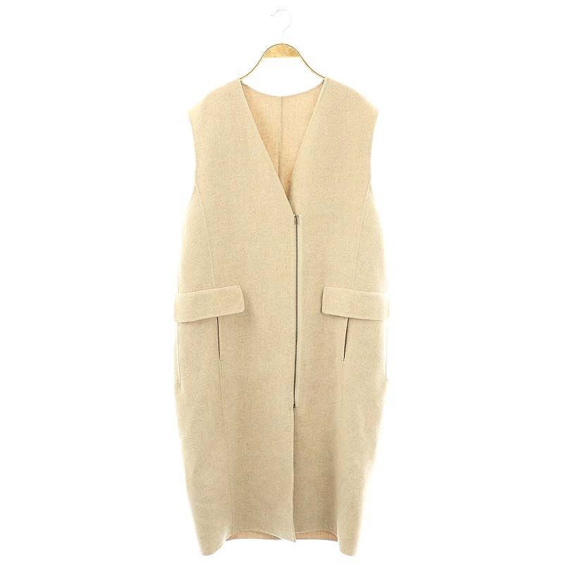 ローヘン LOHEN バックタックロングリバージレ ベスト ジップアップ