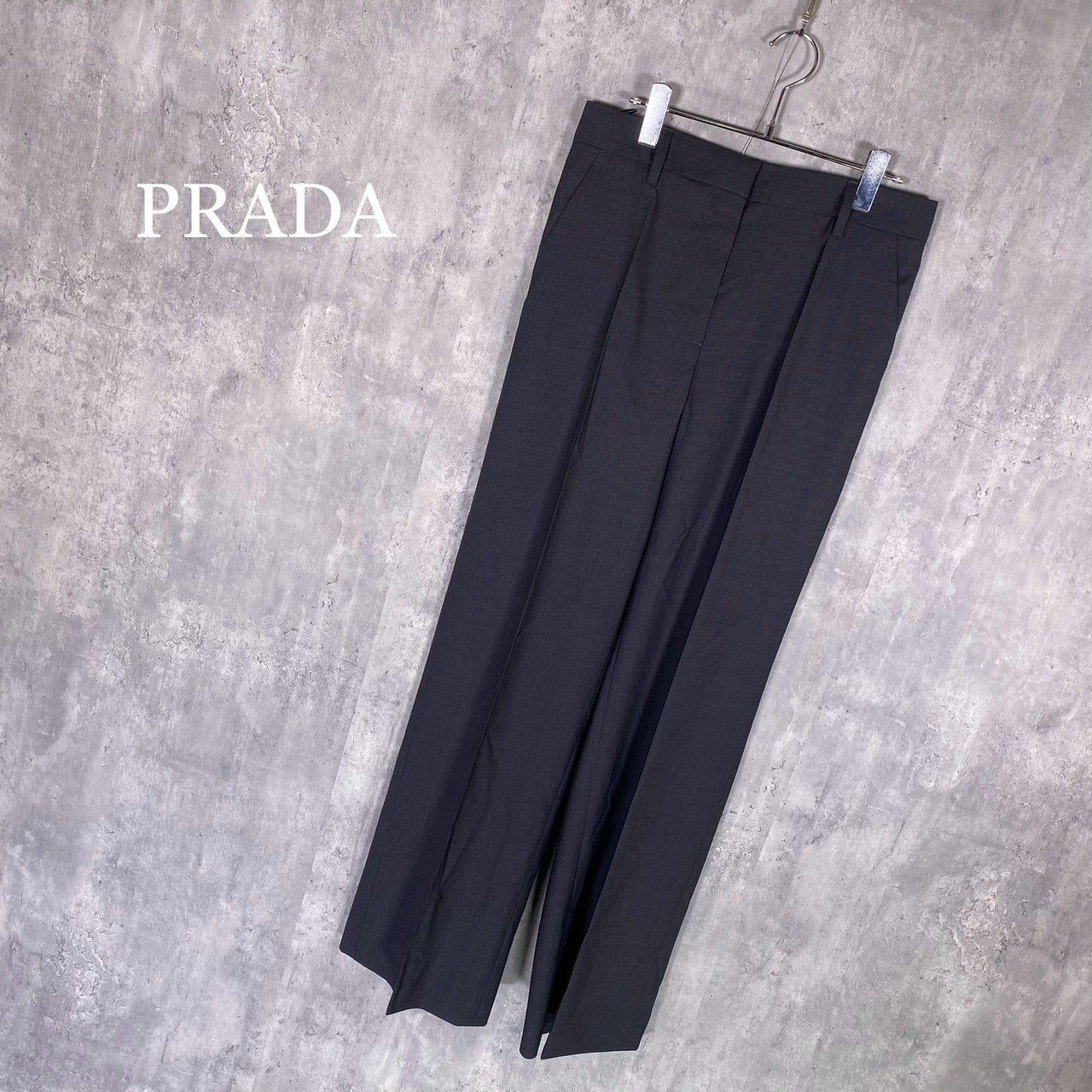 PRADA』プラダ (40) ストレートスラックス - メルカリ 