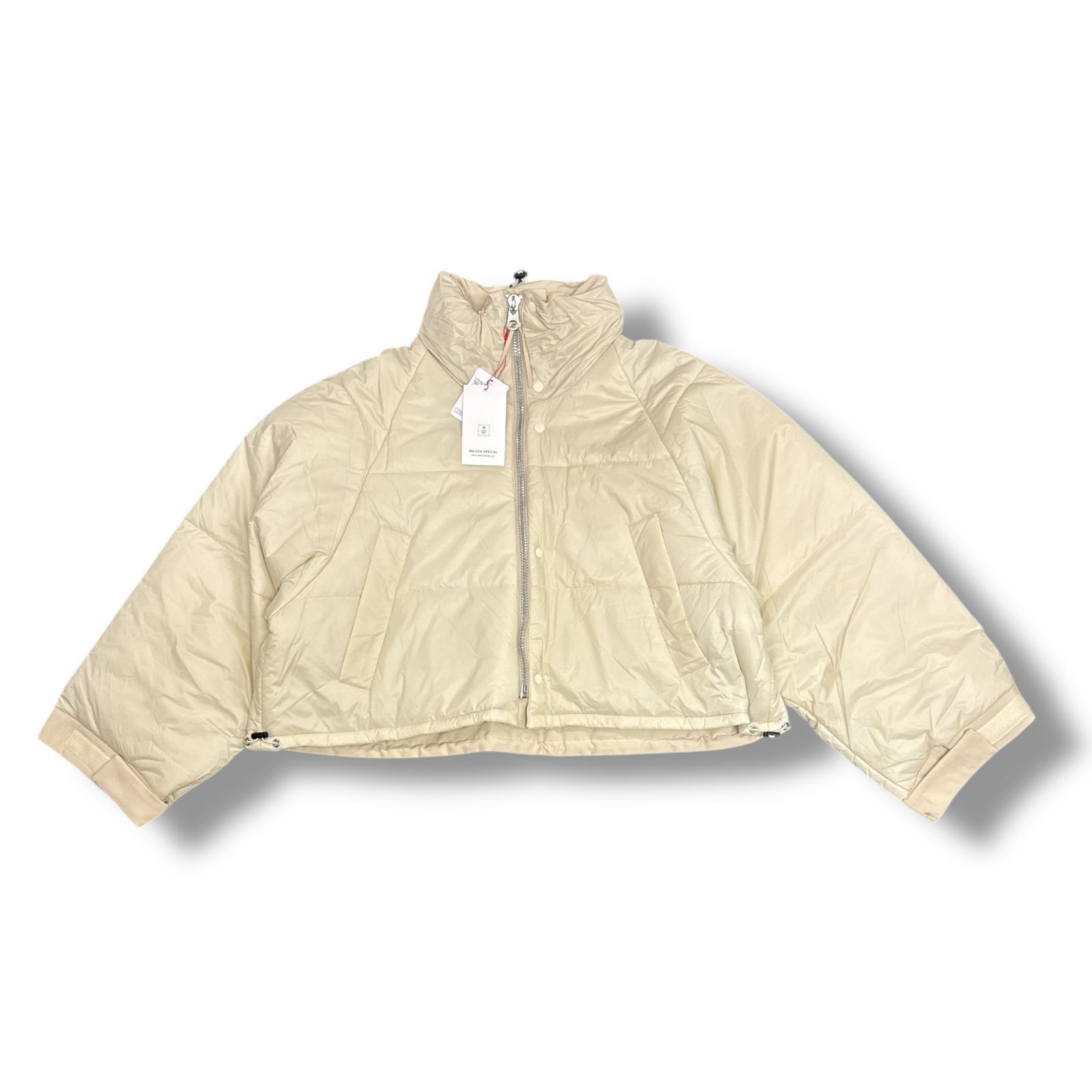 参考上代31900円 未使用品 MAISON SPECIAL Reversible Padded Short