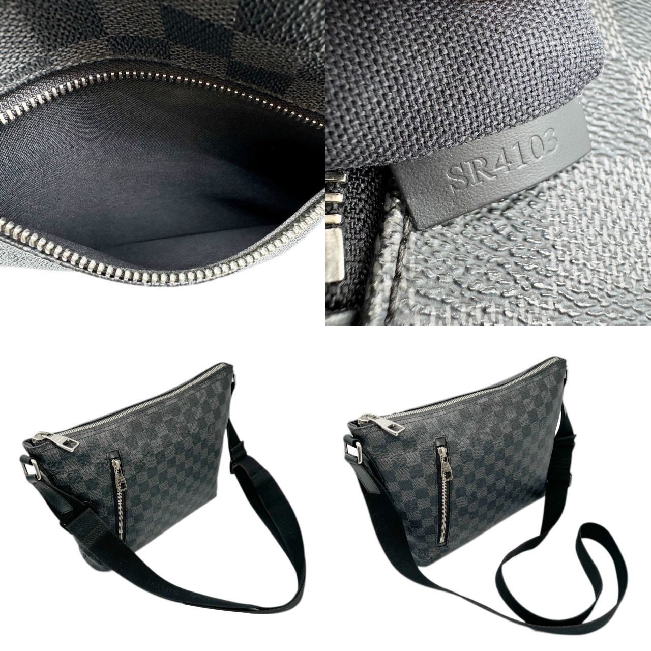 LOUIS VUITTON ルイ ヴィトン ダミエ グラフィット ミック PM