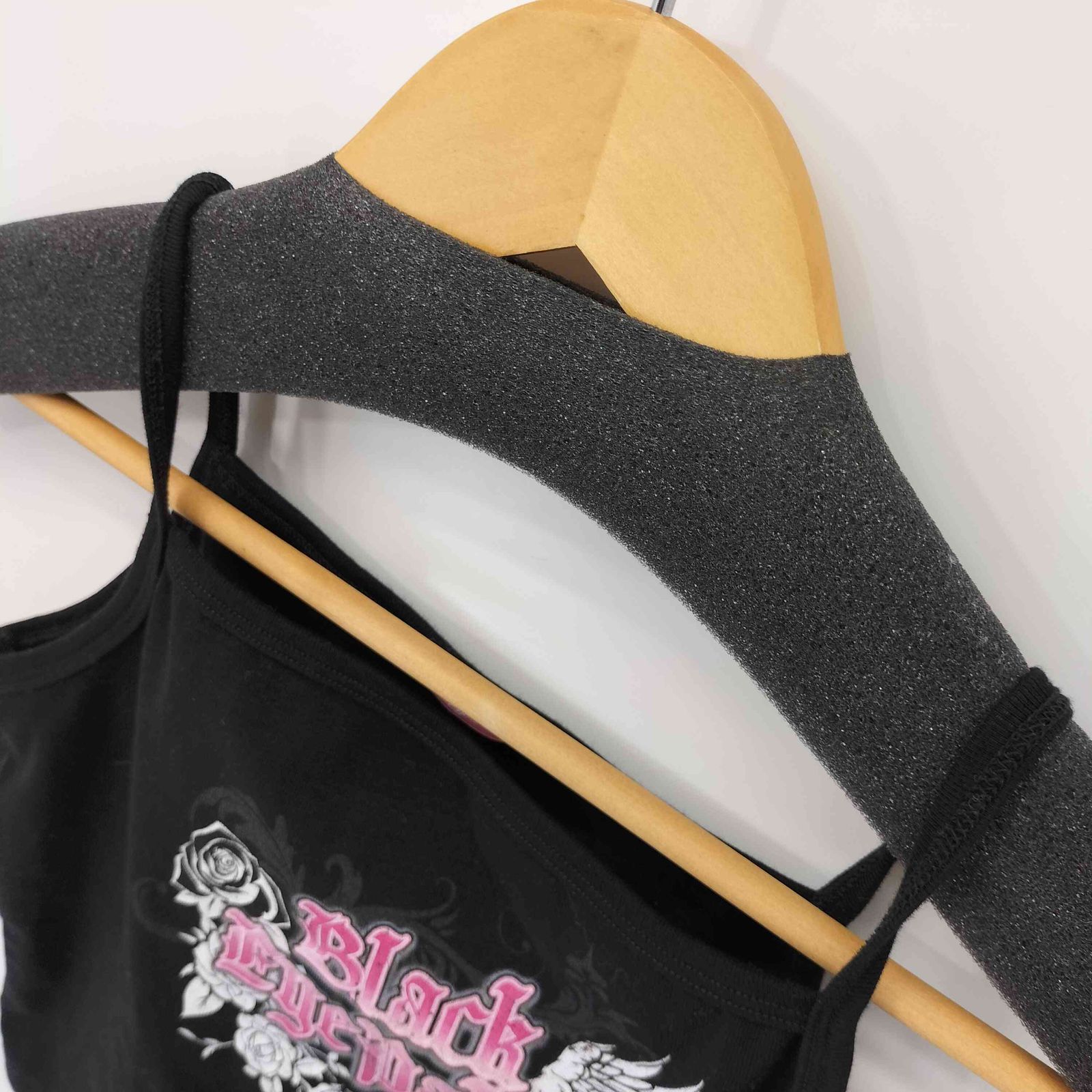 ブラックアイパッチ ROSES AND WINGS CAMISOLE BLACK ブラックアイパッチ ROSES AND WINGS CAMISOLE BLACK ブラックアイ