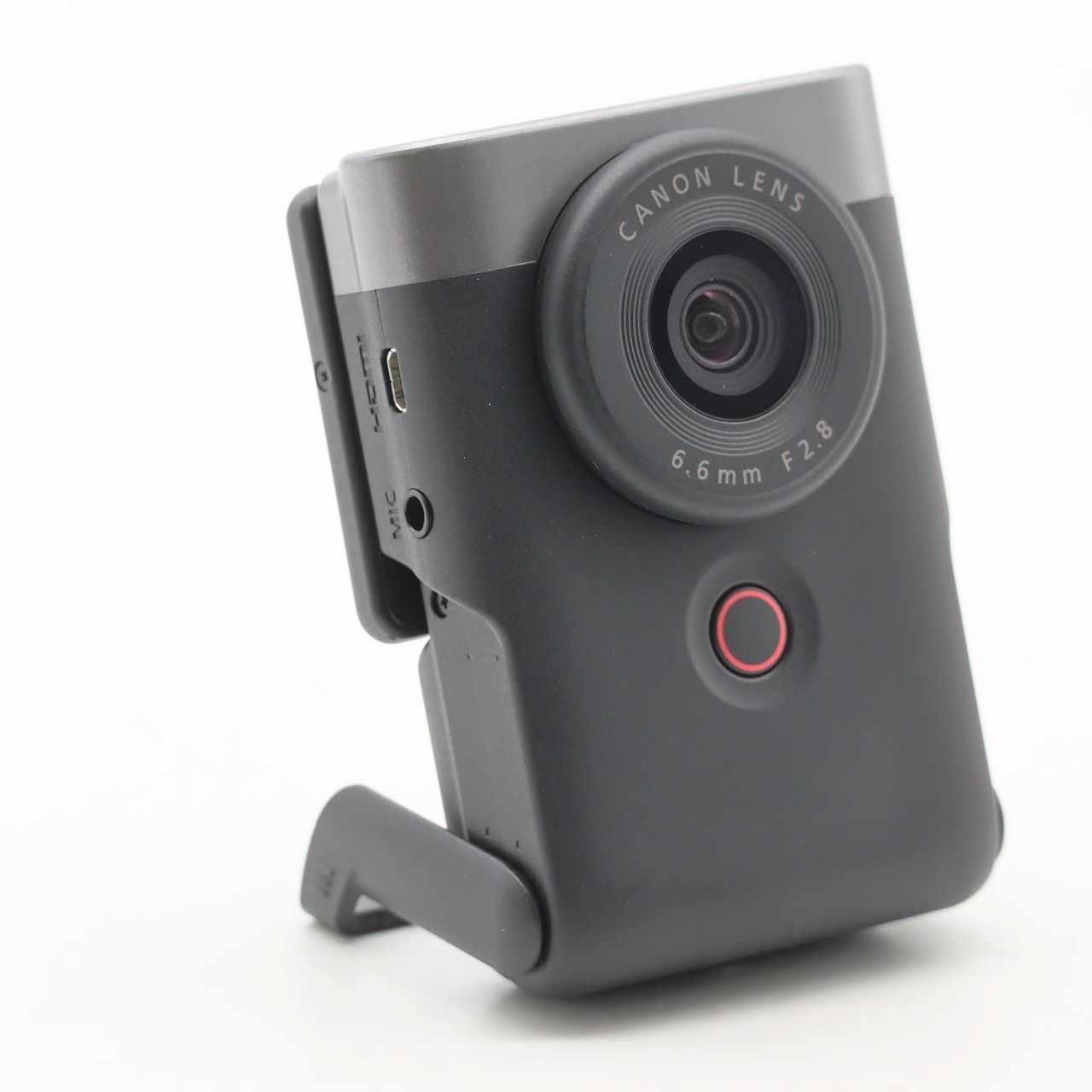 Canon PowerShot V10 シルバー Vlogカメラ 4K対応 自撮り簡単 ポケット