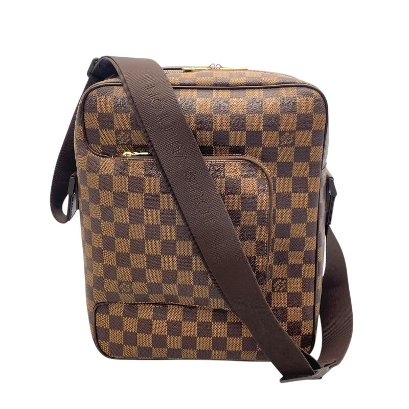 ルイ ヴィトン LOUIS VUITTON オラフGM N41440 ブラウン ダミエキャンバス メンズ ショルダーバッグ