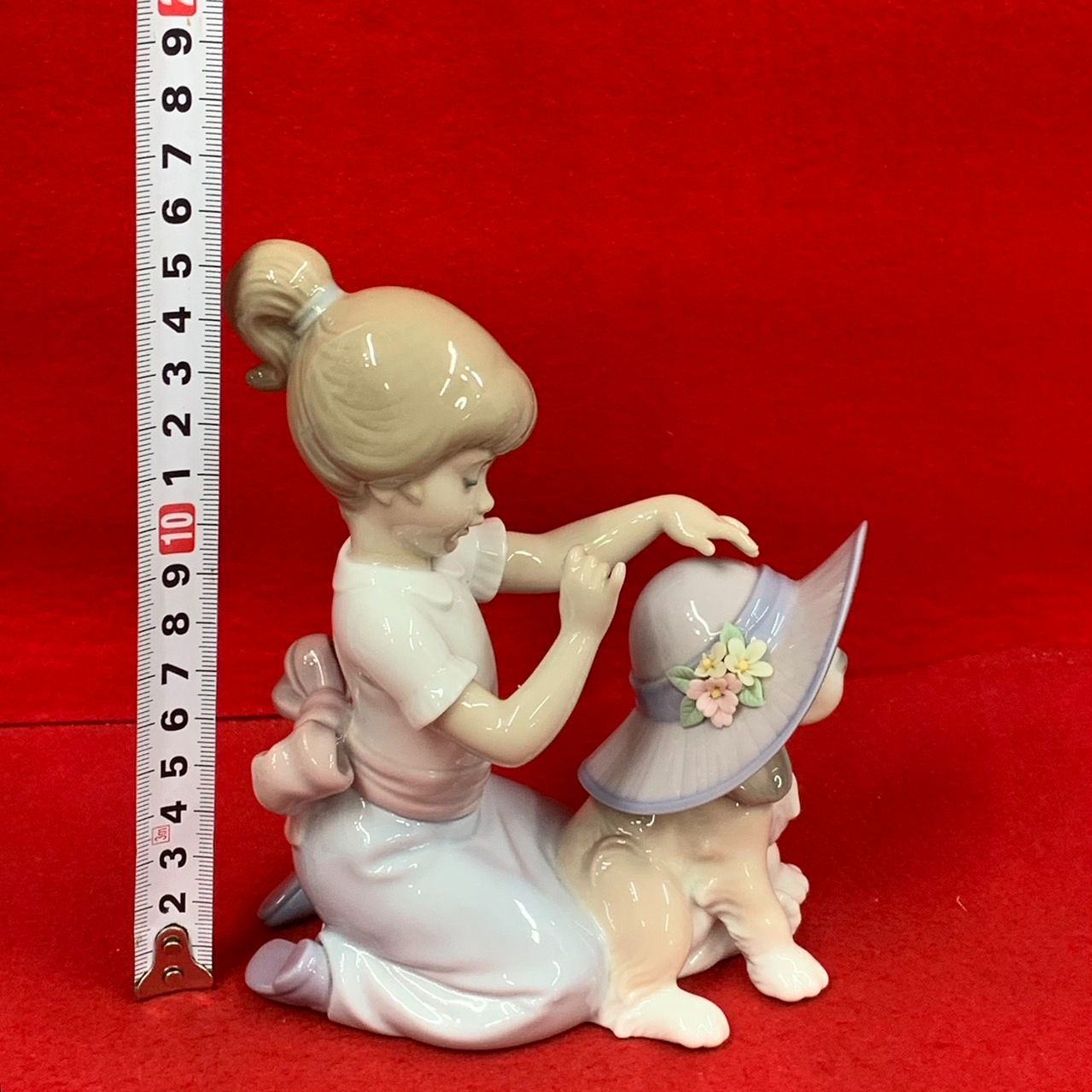 リヤドロ　風に託して LLADRO 美品 リヤドロ 4936「春のそよ風」「SPRING BREEZE