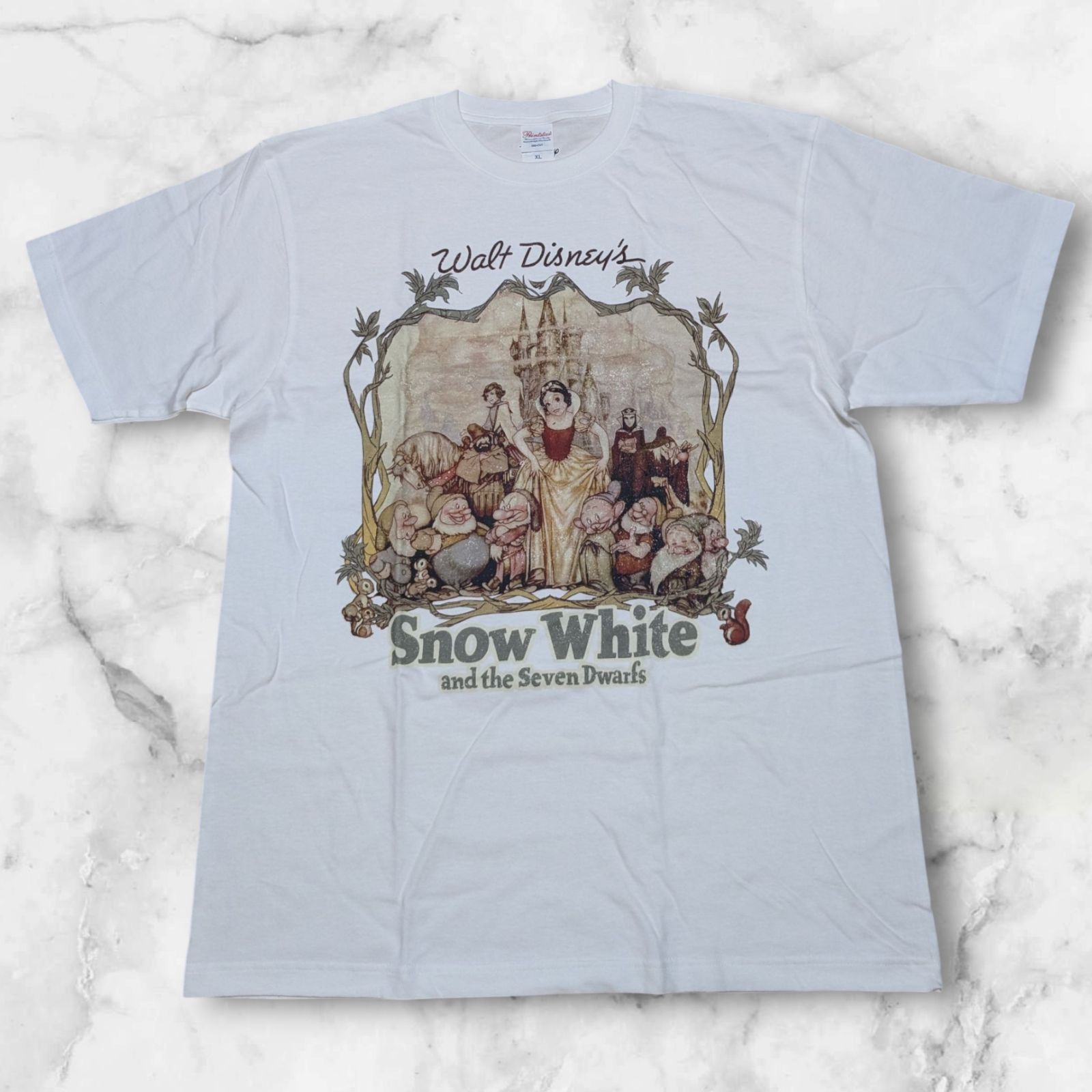 新品未使用】白雪姫 tシャツ 七人の小人 tシャツ ディズニー t