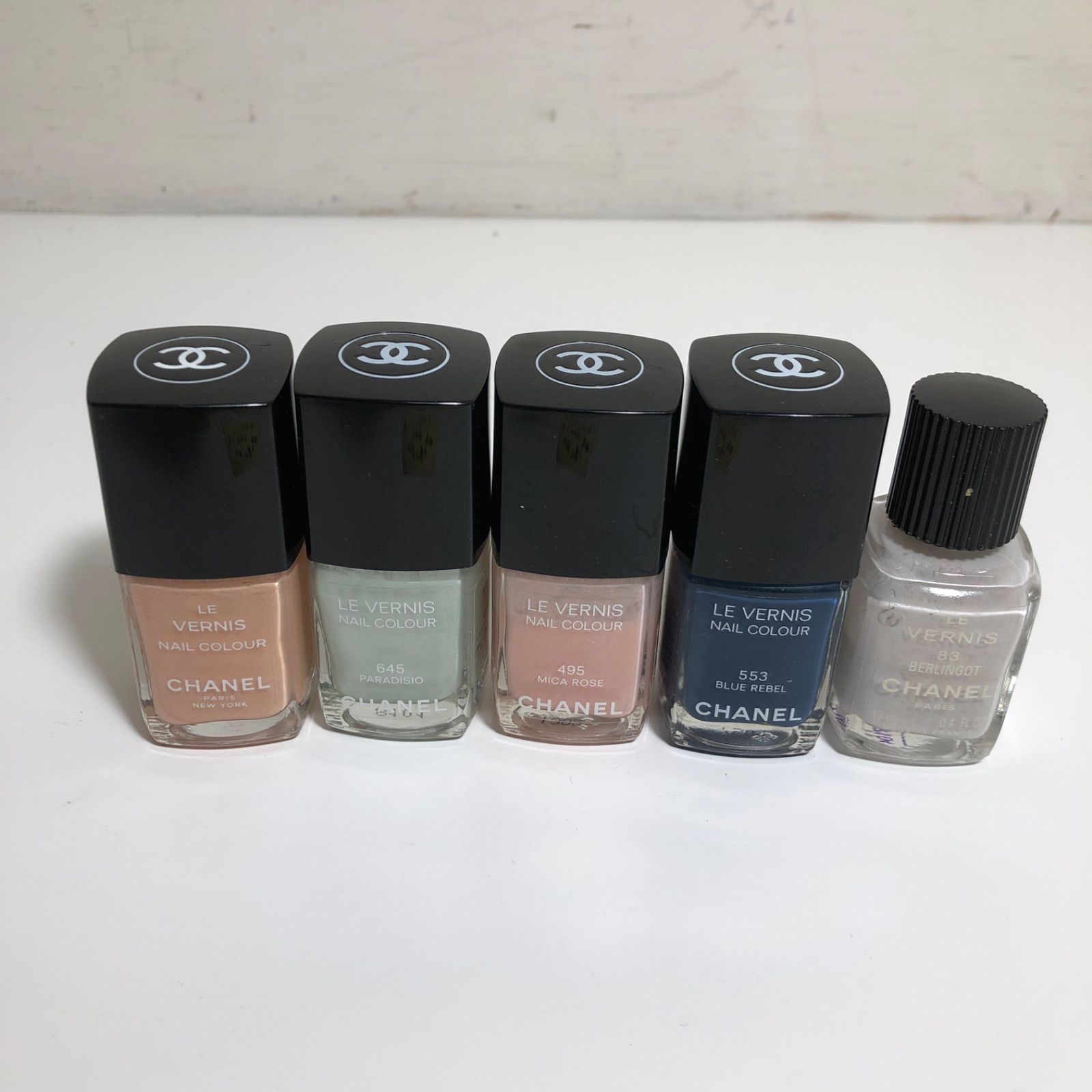 CHANEL シャネルマニキュア 6本セット ワインレッド - ジェルネイル