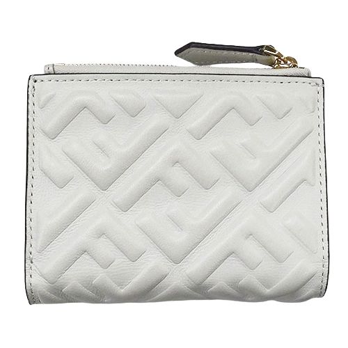 新品 フェンディ FENDI 2つ折り財布 バゲット グレー フェンディ(FENDI