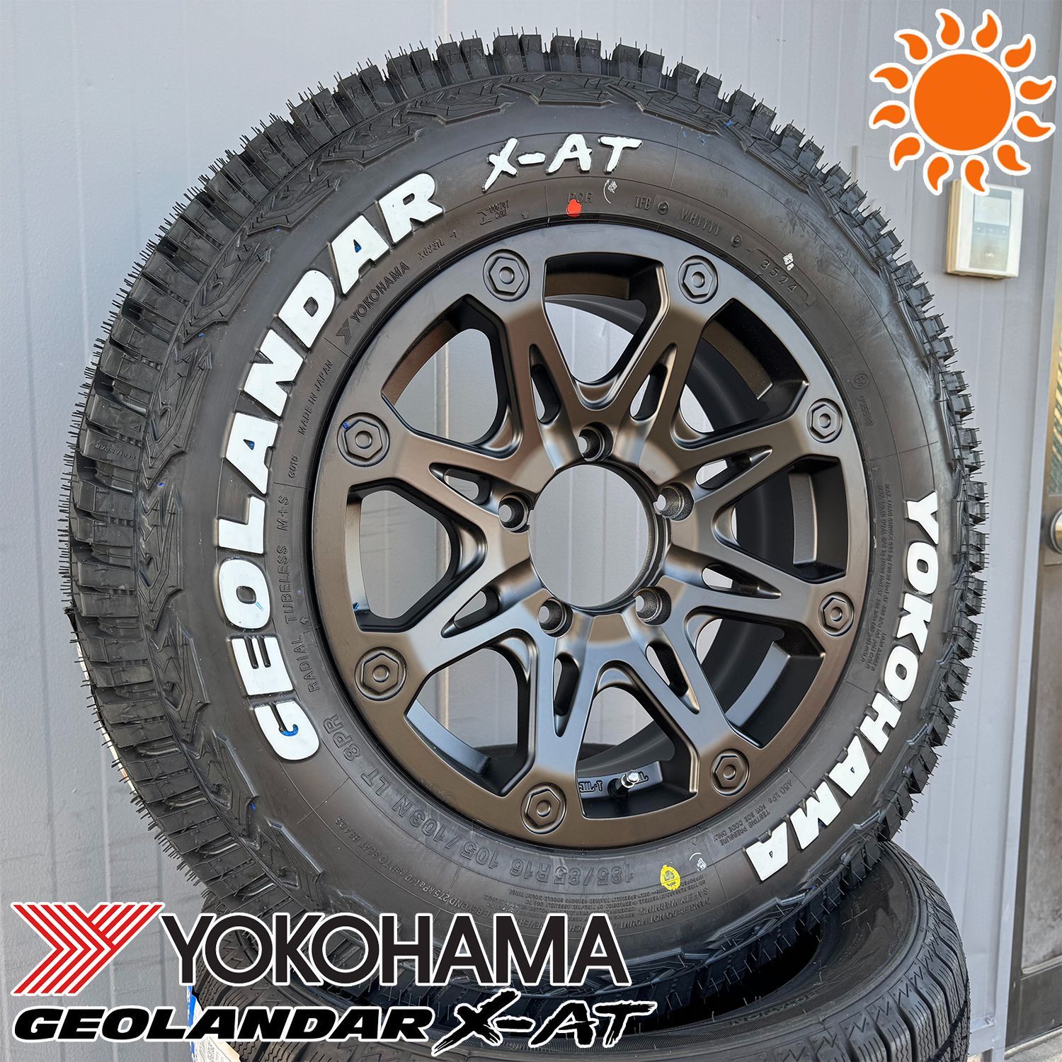 ジムニー　タイヤホイール　４本セット　JB64 ホワイトレター OPEN COUNTRY ジムニー JB64 JB23 JA11 タイヤホイール 4本セット TOYO