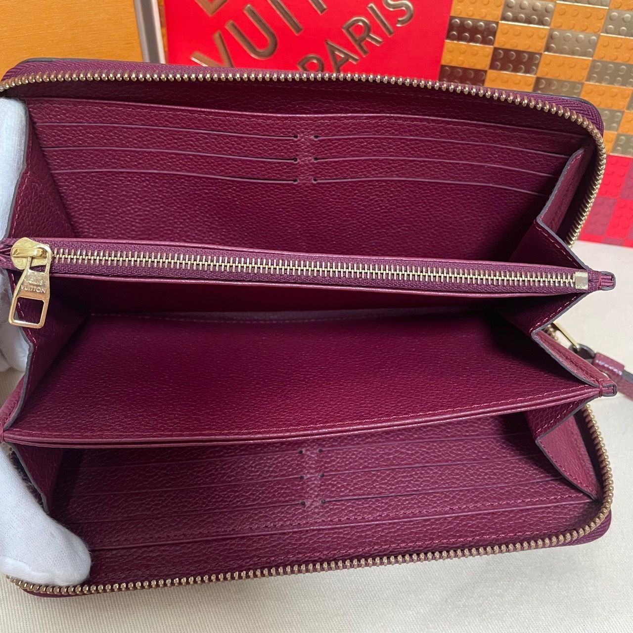 ☆ ルイ・ヴィトン ☆ ジッピーウォレット 長財布 アンプラント 