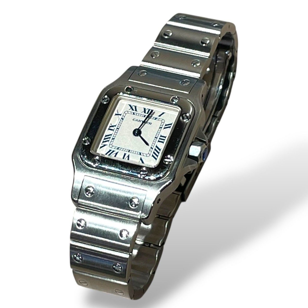Cartier カルティエ - Santos Galbee SM Ref.1565 サントスガルべ - シルバー -