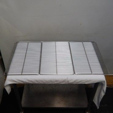 【】2【3枚セット】グリッド網 よこ 業務用 18-8ステンレス 1/1 サイズ W325D530mm 1.25kg 線径 外7mm 内3ｍｍ