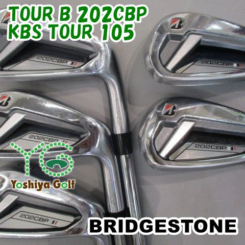 アイアンセット ブリヂストン TOUR B 202CBP/KBS TOUR 105/S/0[92206