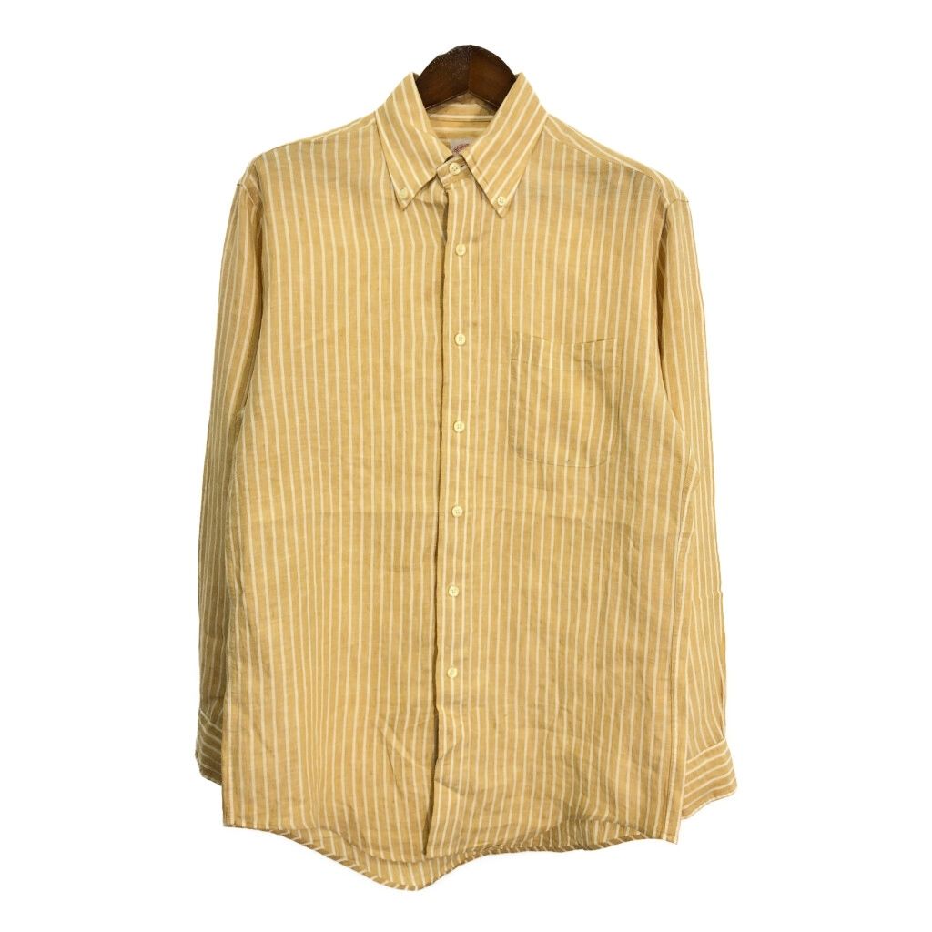 Brooks Brothers ブルックスブラザーズ ボタンダウン リネンシャツ 