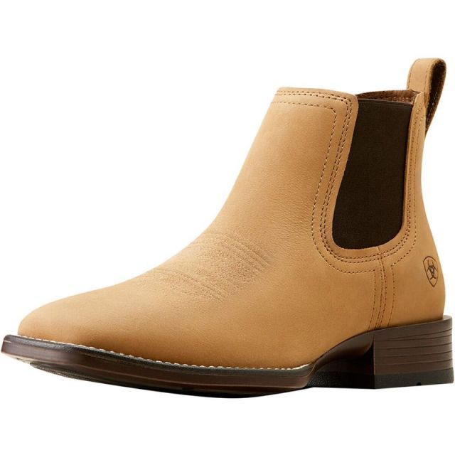 アリアト メンズ ブーツ・レインブーツ シューズ Booker Ultra Western Boot - Men's ARIAT Mens Booker Ultra Embroidered Square Toe Chelsea Casual